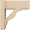 Ekena Millwork 6-in W x 14-in D x 14-in H Funston Block Rough Cedar Woodgrain TimberThane Outlooker, Primed Tan OUTUR060X14X14FST44RCPR - alternate 4